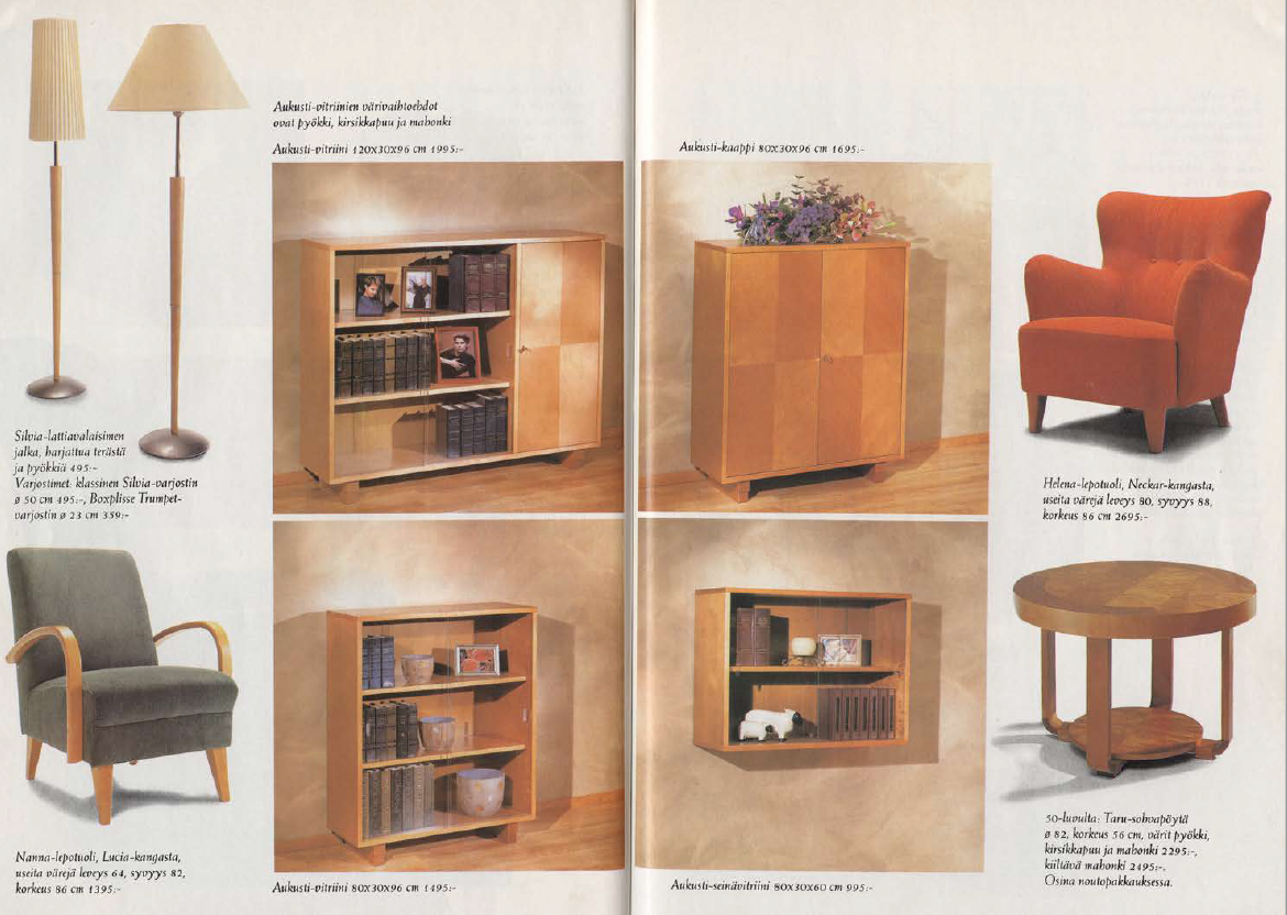 Kirjakaappi Aukusti.